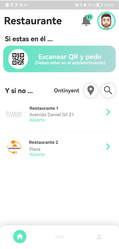 Realizaci贸n de pedidos