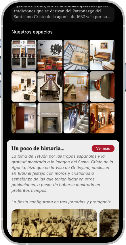 Historia y espacios de la fiesta