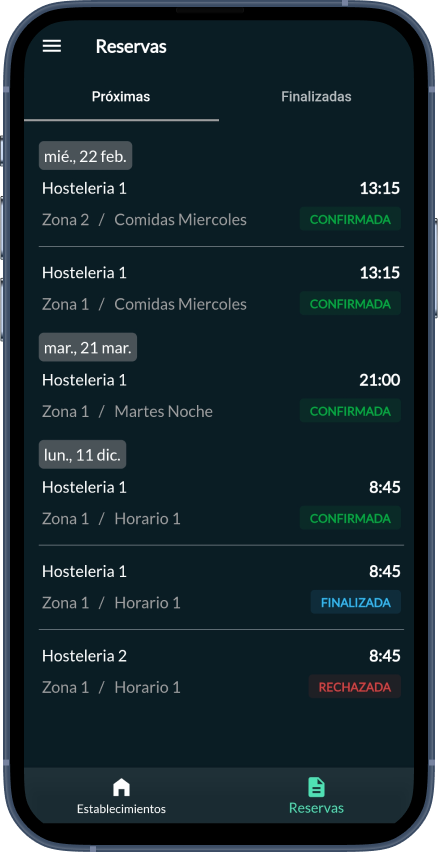Pantalla principal